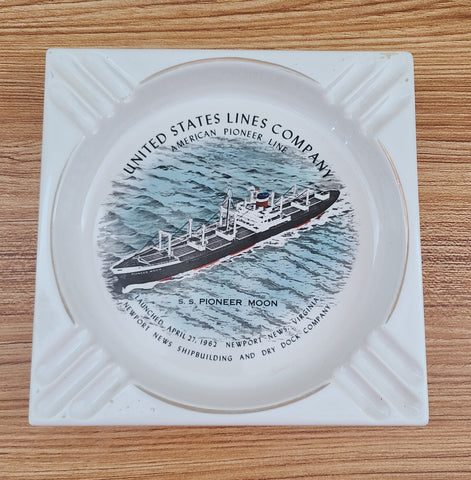 S.S. Pioneer Moon Ashtray