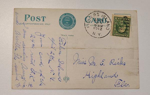 White Star Line R.M.S Titanic Post Sinking Postcard