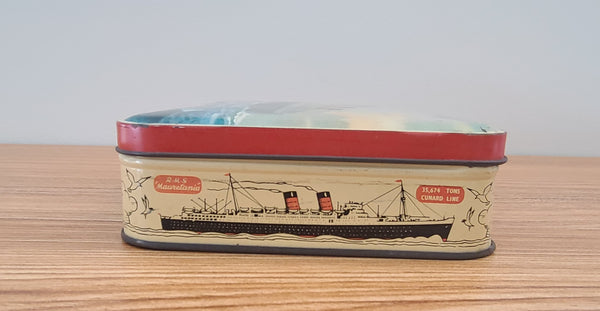 R.M.S. Queen Mary Benson's Candy Tin