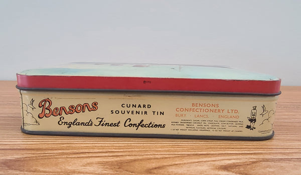 R.M.S. Queen Mary Benson's Candy Tin