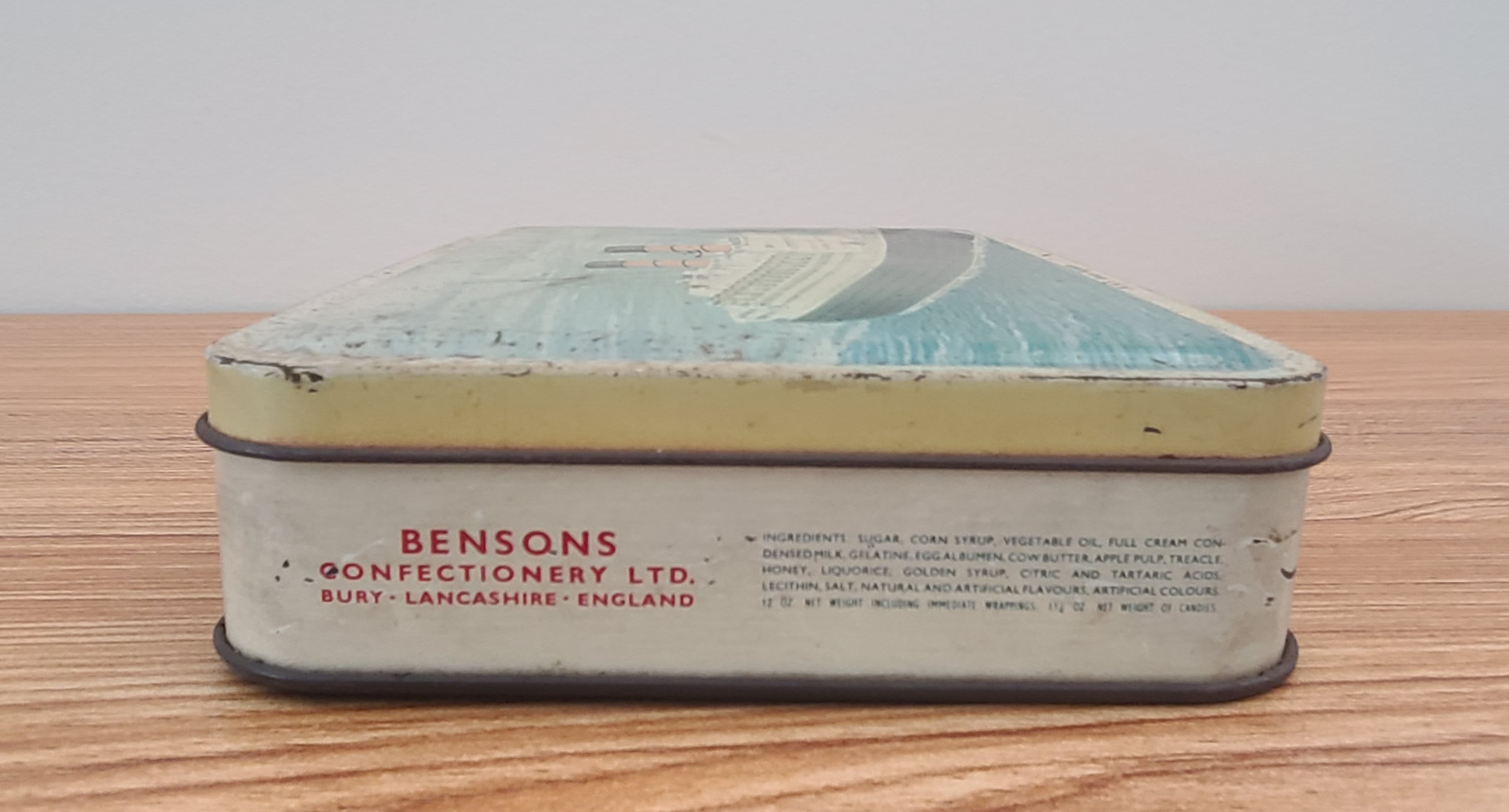R.M.S. Queen Elizabeth Benson's Candy Tin