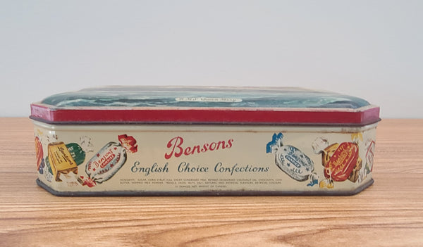 R.M.S. Queen Mary Benson's Candy Tin