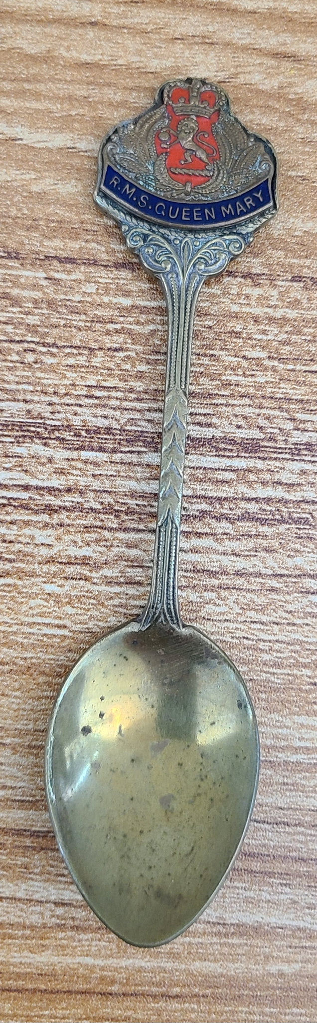 Cunard R.M.S. Queen Mary Souvenir Spoon