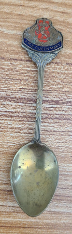Cunard R.M.S. Queen Mary Souvenir Spoon