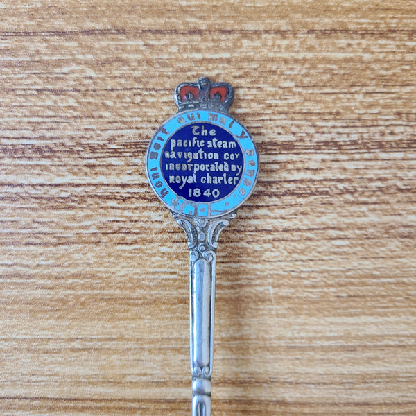 Pacific Steam Navigation Co "Royal Charter" Souvenir Spoon