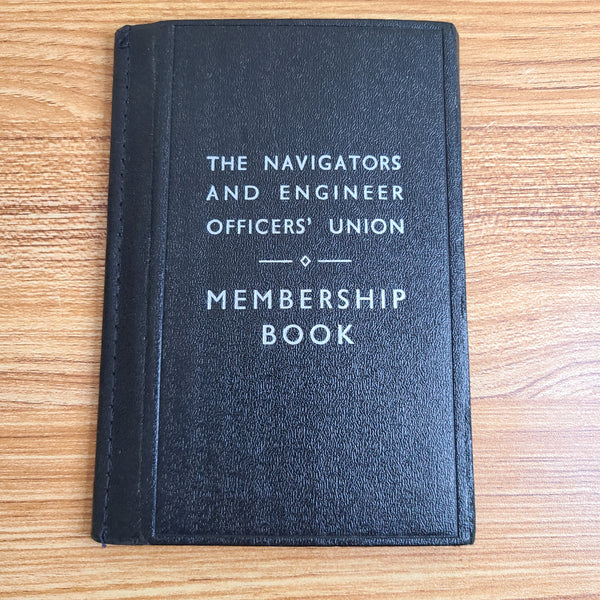 The Navigators & Engineer Officers' Union Membership Book (Attributed)
