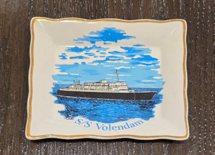 Holland American Line S.S. Volendam Pin Dish