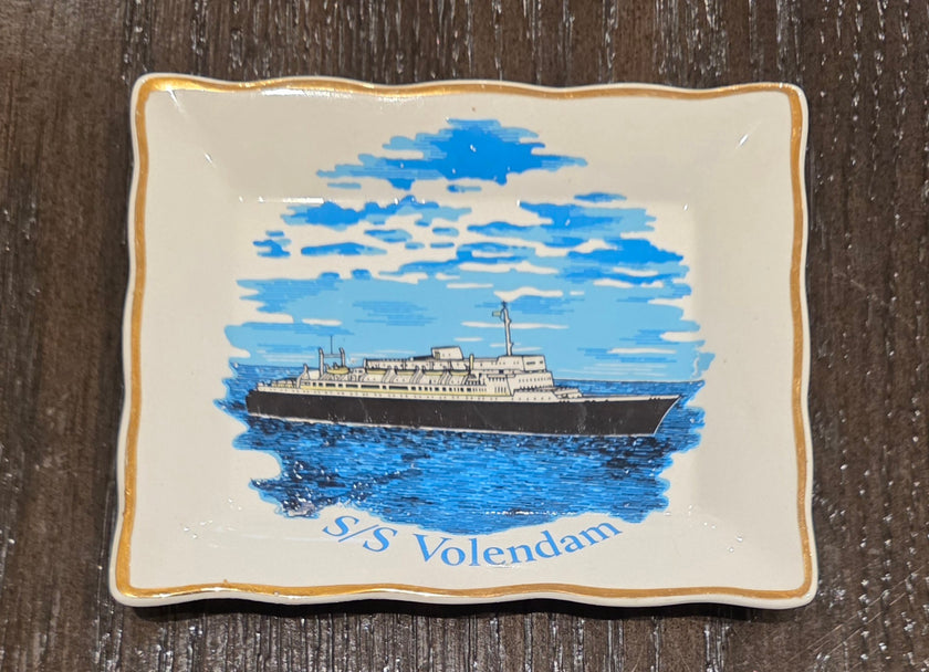 Holland American Line S.S. Volendam Pin Dish