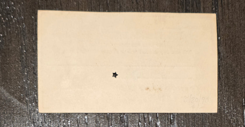 Old Dominion Steamship Co. Identification Card