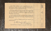 Atlantic Coast Line Railroad Trip Pass