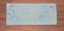 Hudson River Day Line & Eastern Railway New York to Poughkeepsie Ticket