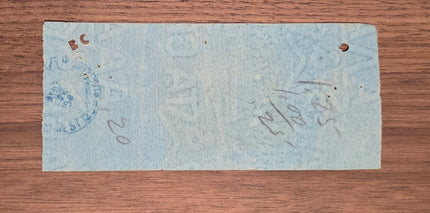 Hudson River Day Line & Eastern Railway New York to Poughkeepsie Ticket
