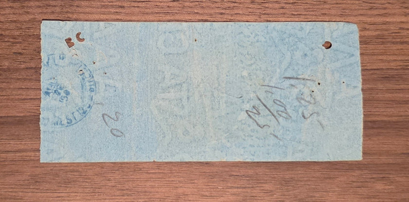 Hudson River Day Line & Eastern Railway New York to Poughkeepsie Ticket