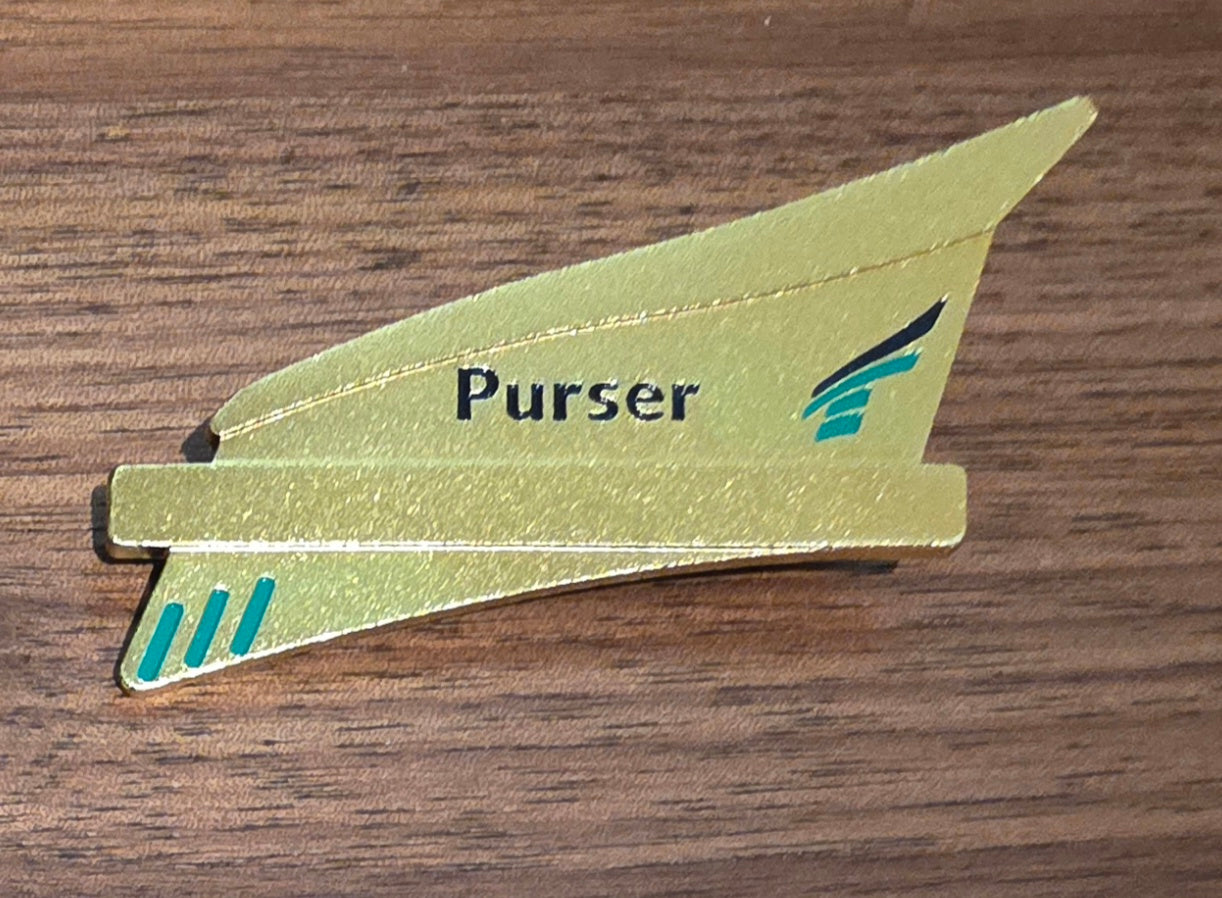 Transavia Airlines Cabin Crew Purser Badge