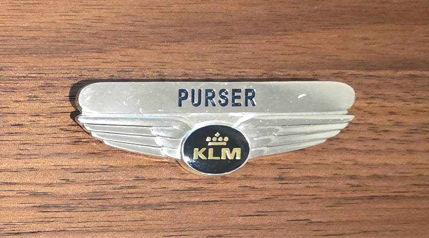 KLM Purser Badge