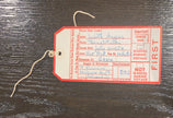 American Export Lines Luggage Tag (1954)
