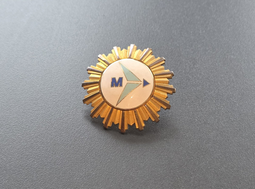Mackey Airlines Pilot Hat Badge