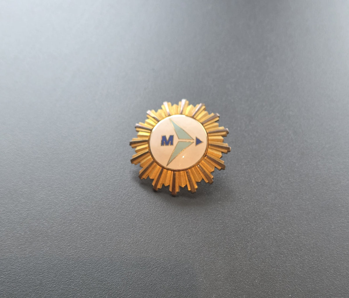 Mackey Airlines Pilot Hat Badge