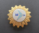 Mackey Airlines Pilot Hat Badge