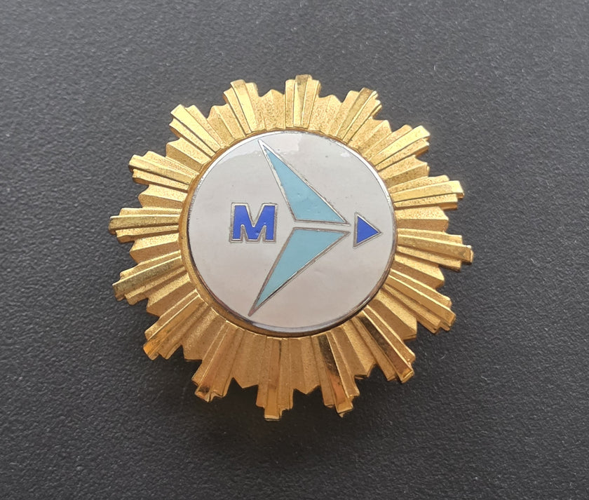 Mackey Airlines Pilot Hat Badge