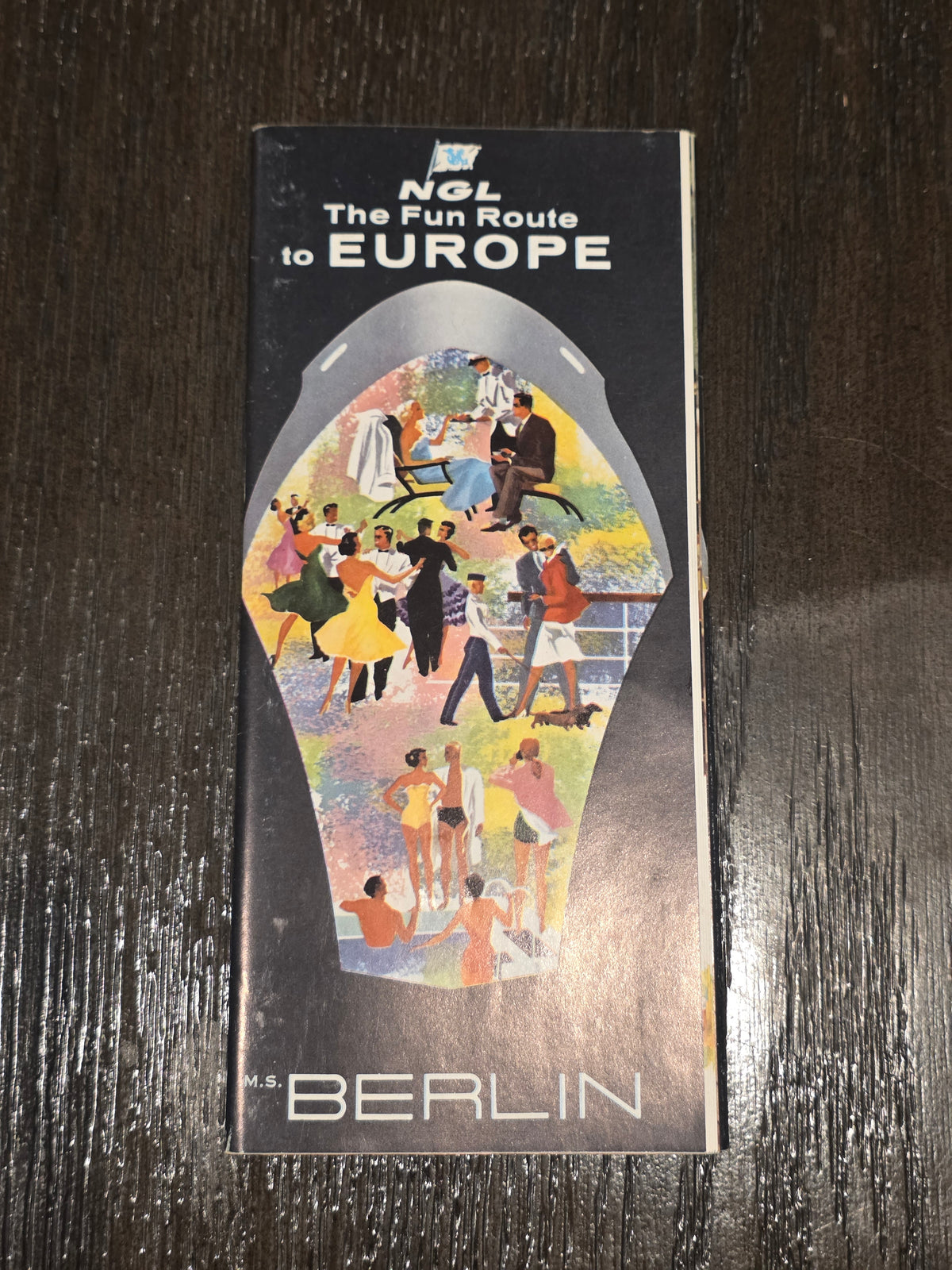 Norddeutscher Lloyd Lines M.S. Berlin Brochure