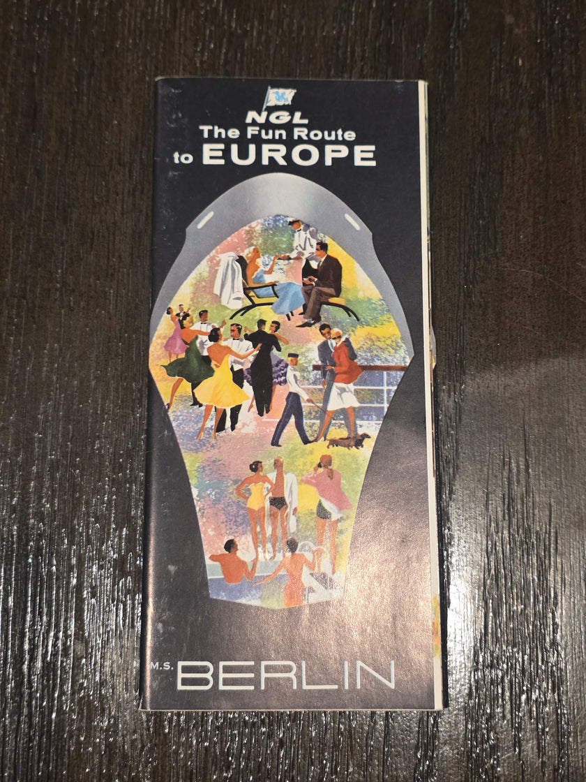 Norddeutscher Lloyd Lines M.S. Berlin Brochure