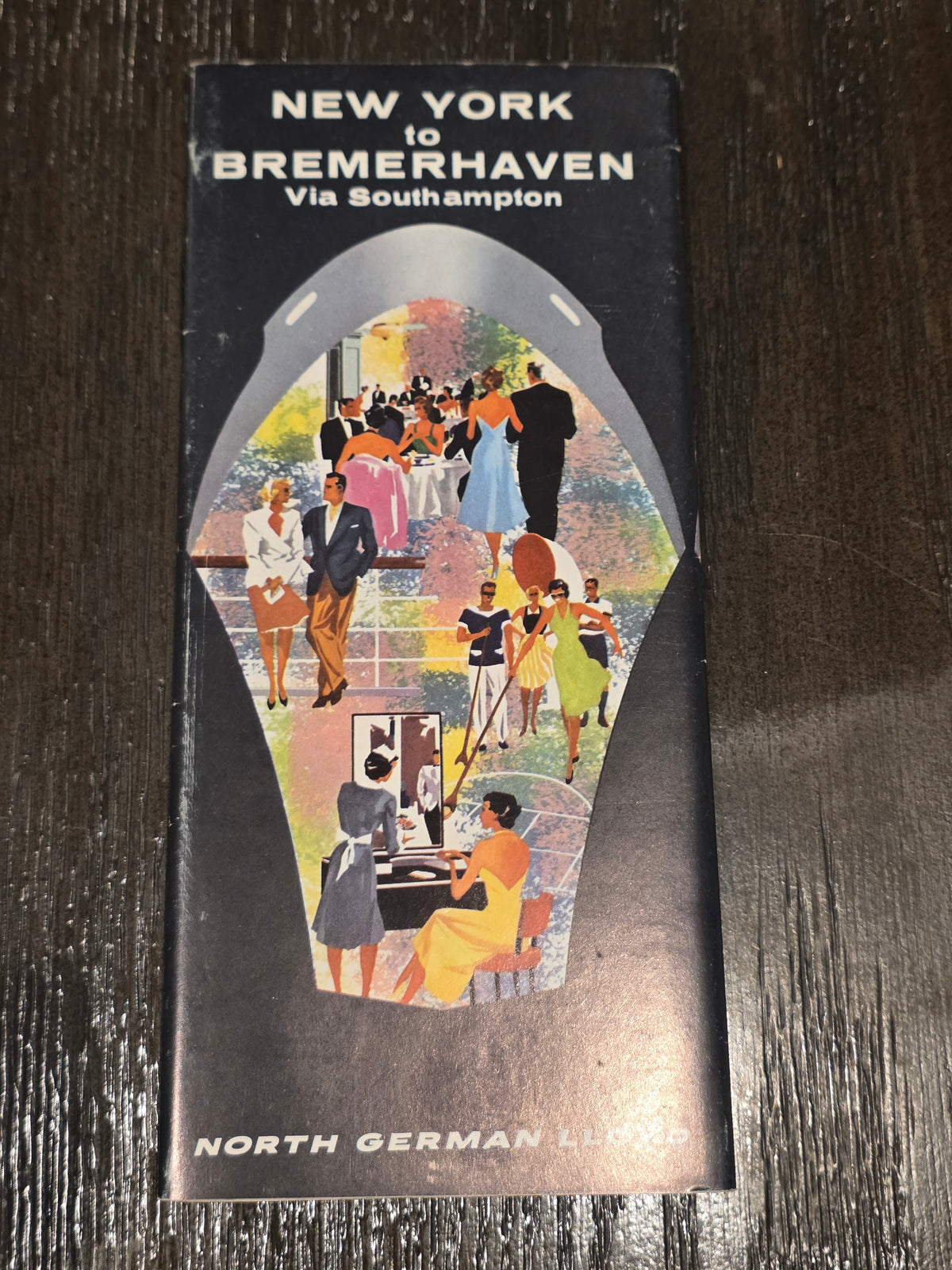 Norddeutscher Lloyd Lines M.S. Berlin Brochure