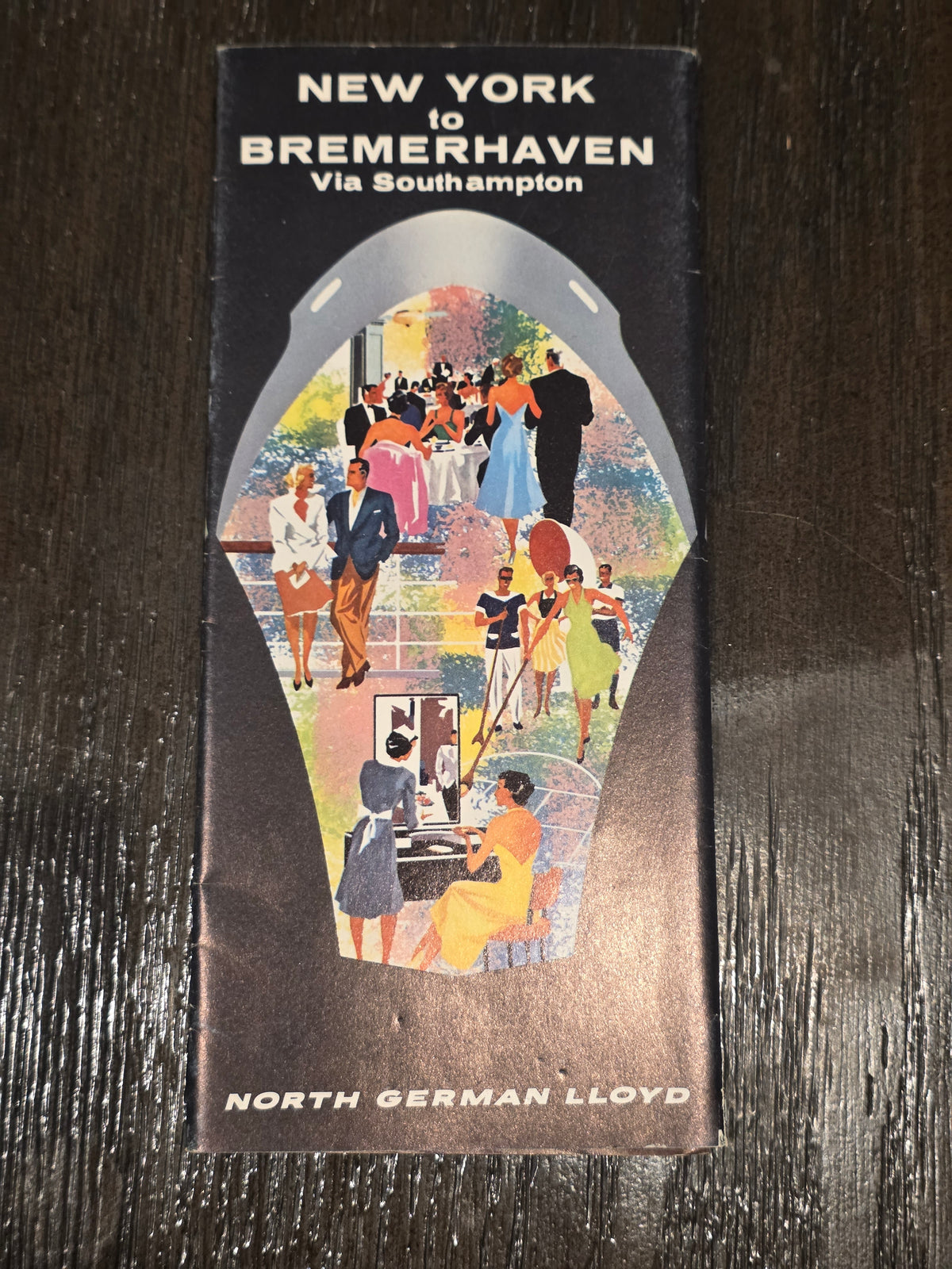 Norddeutscher Lloyd Lines M.S. Berlin Brochure