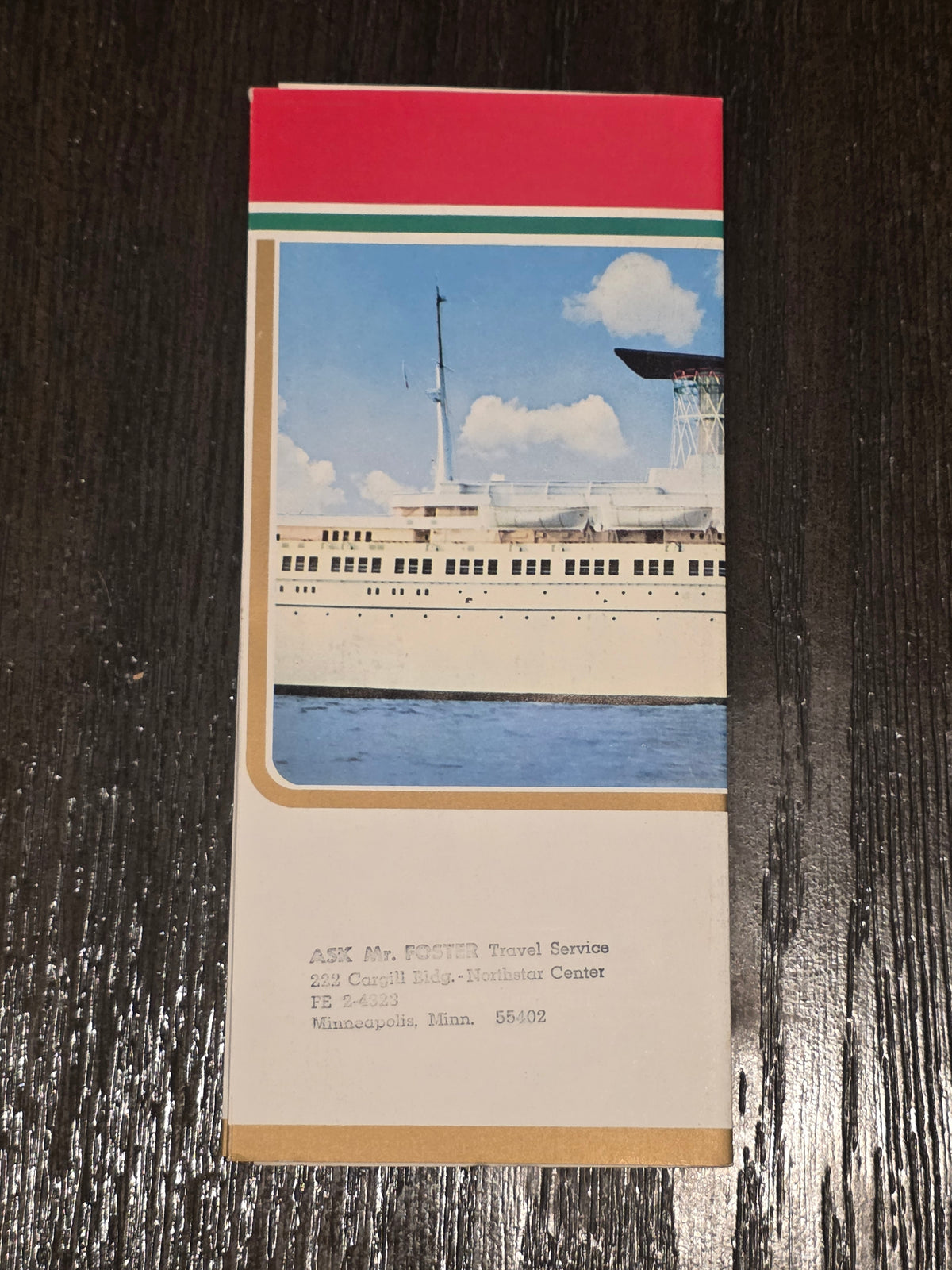 Italian Line T.N. Michelangelo & Raffaello Brochure (1960s)