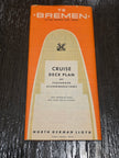 North German Lloyd T.S. Bremen Cruise Deck Plan (1960)