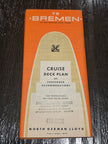 North German Lloyd T.S. Bremen Cruise Deck Plan (1971)