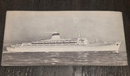 Italian Line M.V. Leonardo Da Vinci Deck Plan (1966)