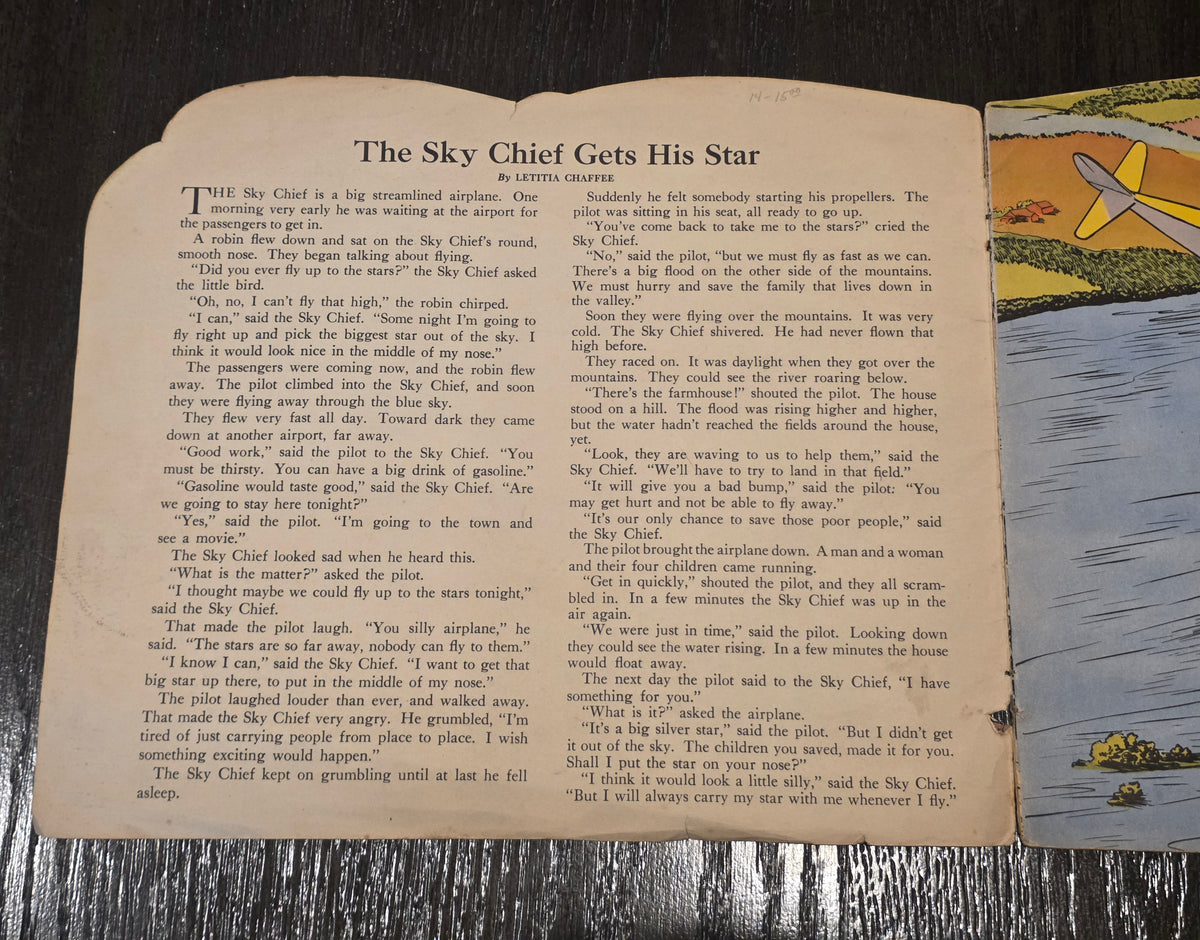French Line S.S. Normandie Children's Book