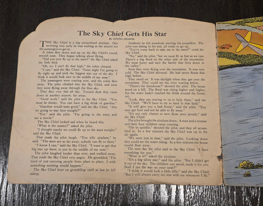 French Line S.S. Normandie Children's Book