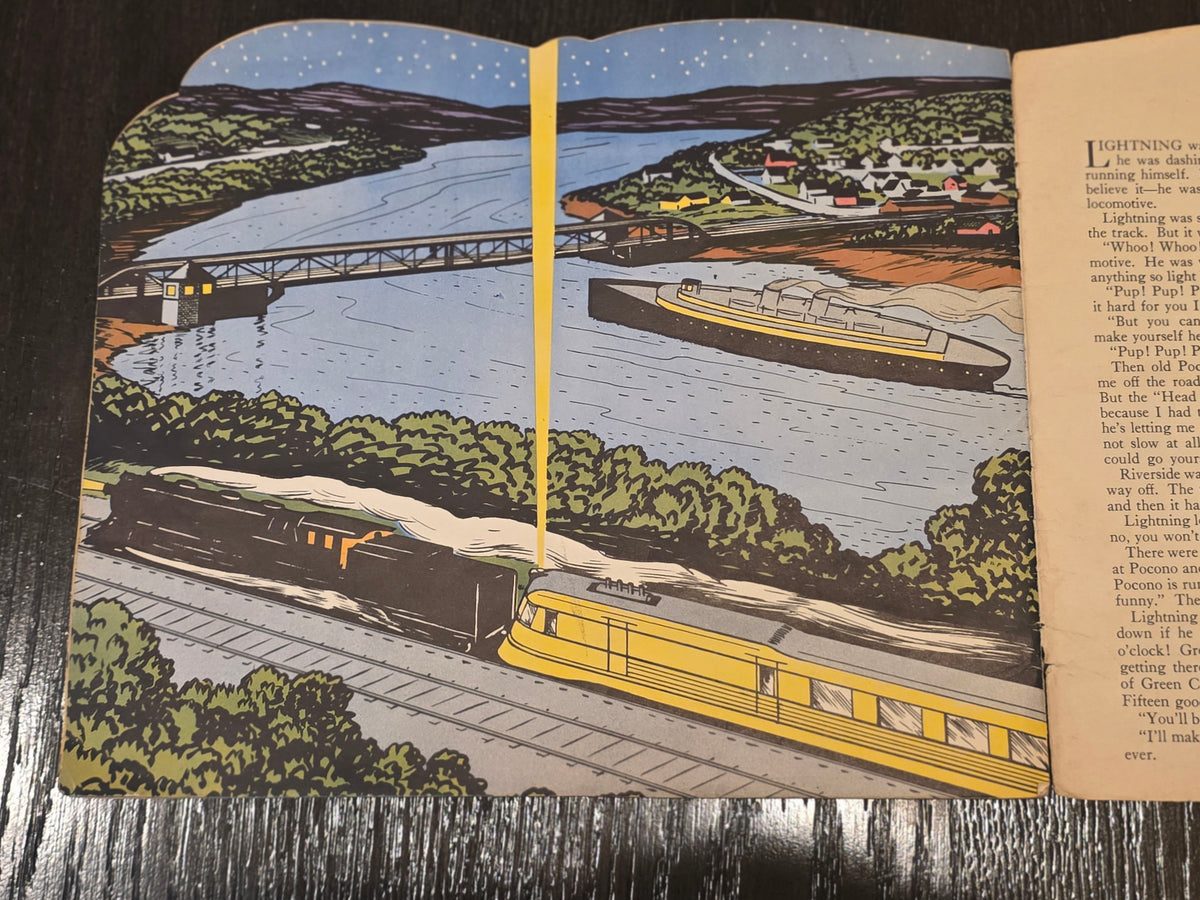 French Line S.S. Normandie Children's Book