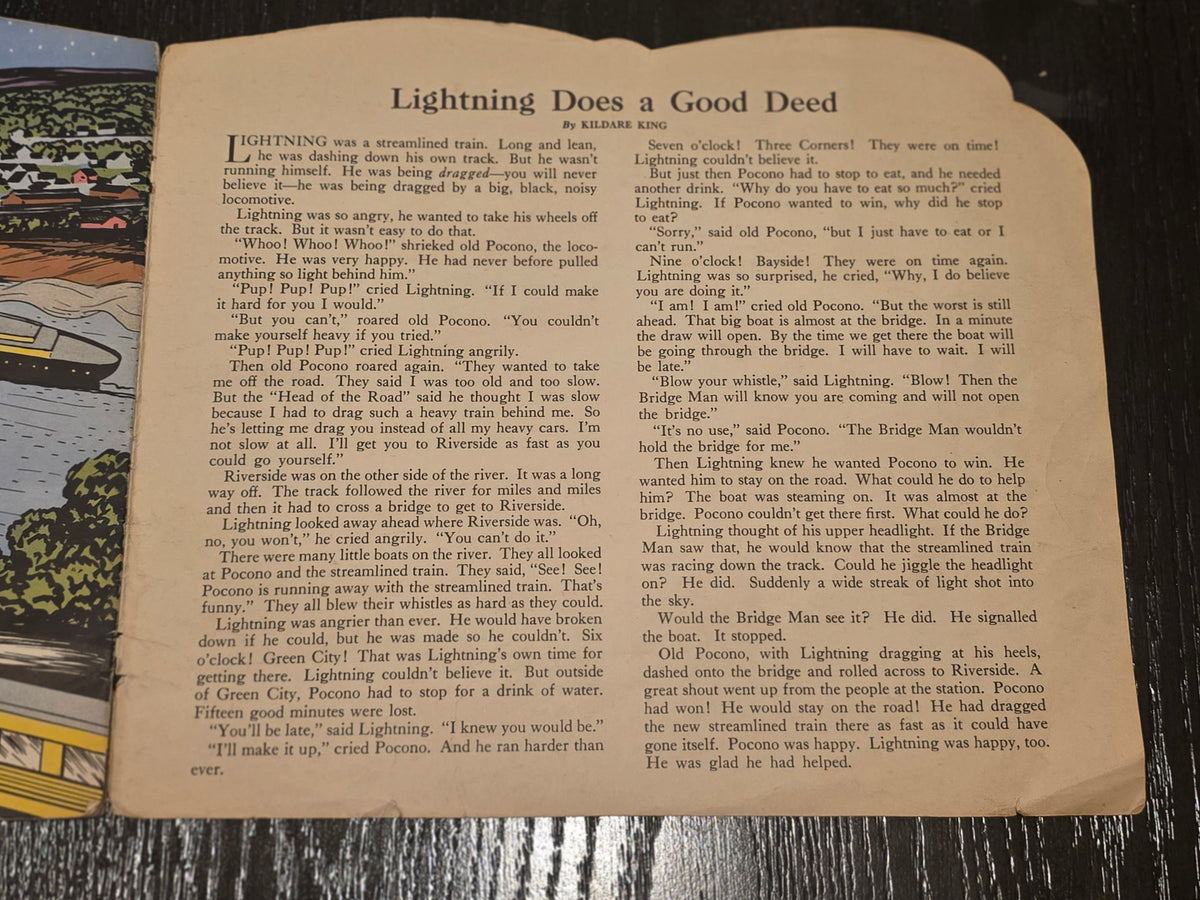 French Line S.S. Normandie Children's Book