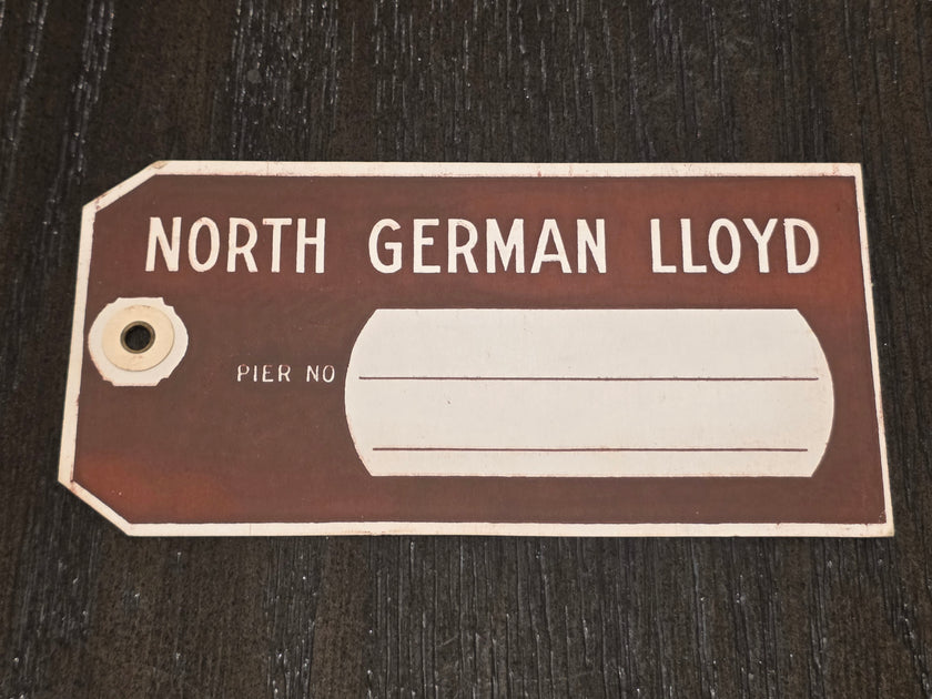Norddeutscher Lloyd Luggage Tag