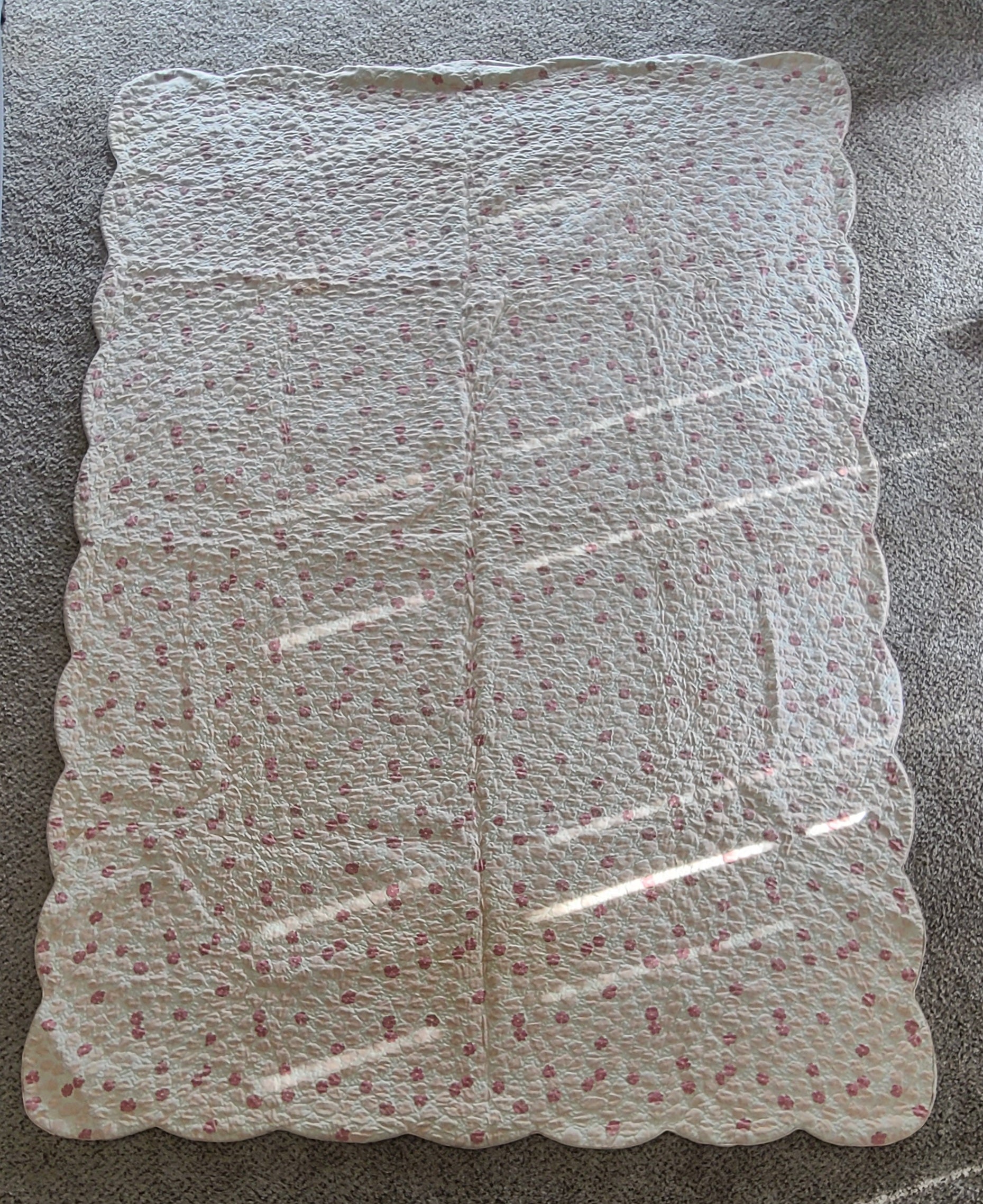S.S. United States Stateroom M58 Bedspread