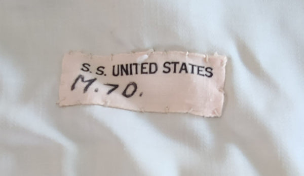 S.S. United States Stateroom M70 Bedspread