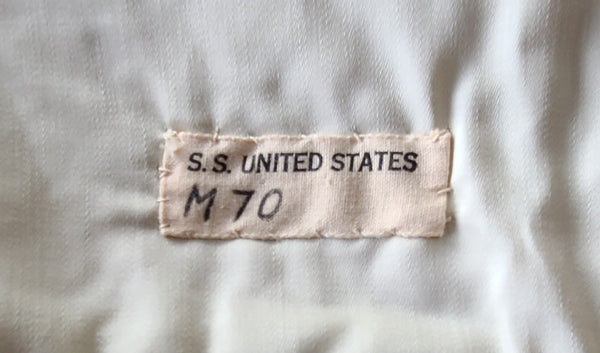 S.S. United States Stateroom M70 Bedspread