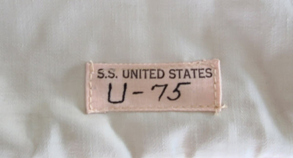 S.S. United States Stateroom U75 Bedspread