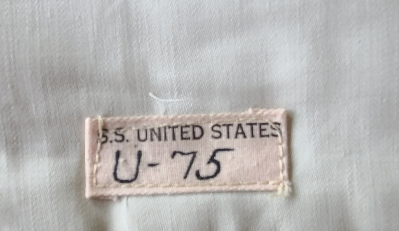 S.S. United States Stateroom U75 Bedspread