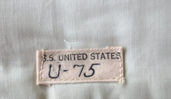 S.S. United States Stateroom U75 Bedspread