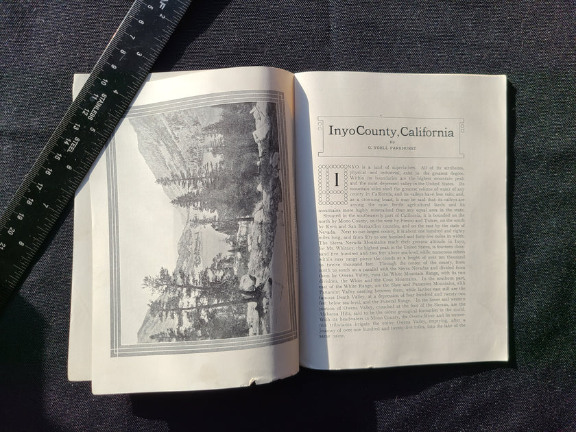 Inyo County California Guide Book (1910)