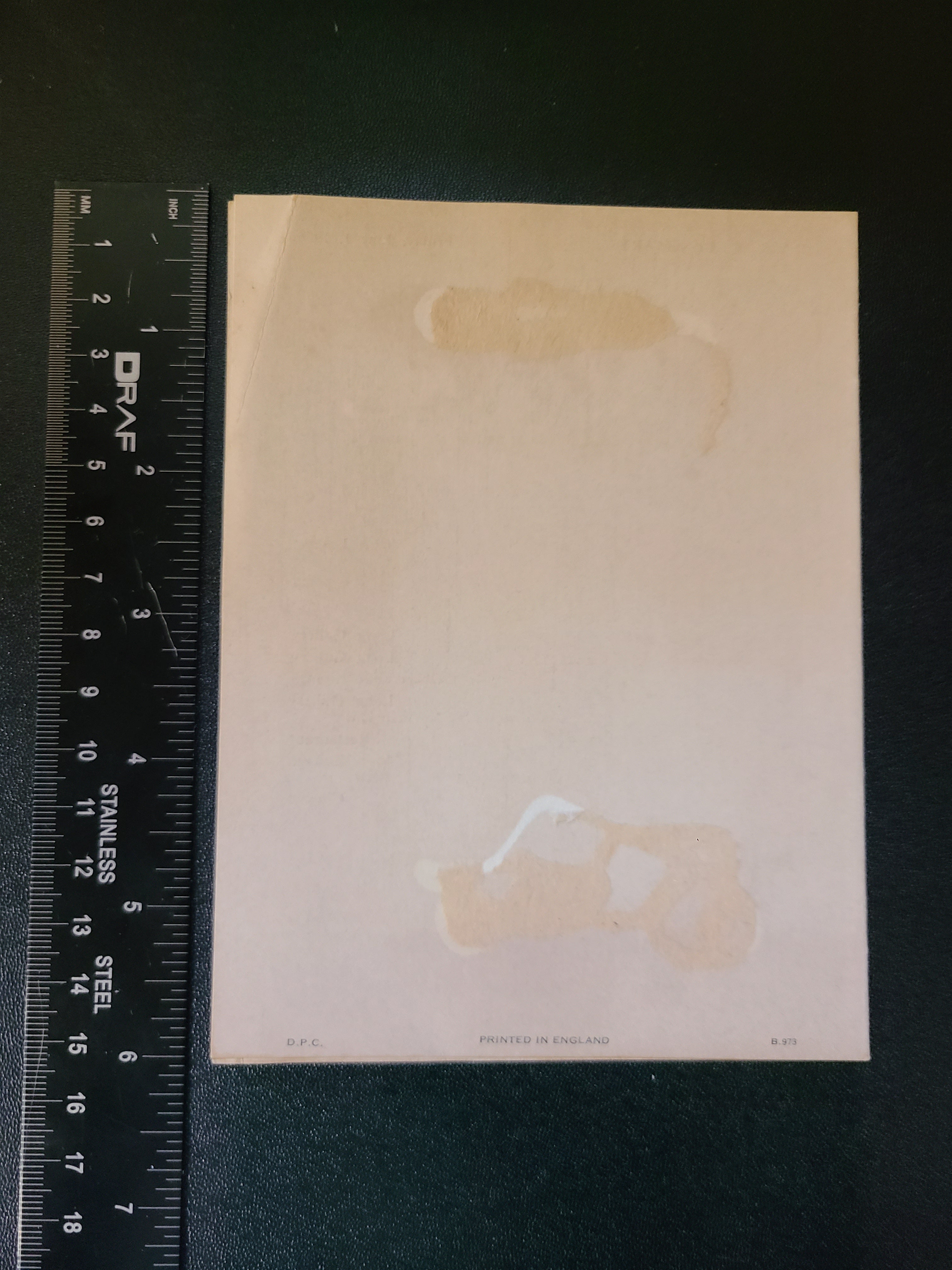 Cunard R.M.S. Queen Mary First Class Programme of Events (1956)