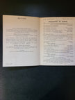 Cunard R.M.S. Queen Mary First Class Programme of Events (1956)