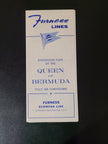 Furness Lines Queen of Bermuda Stateroom Plan (1965)