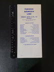 Furness Lines Queen of Bermuda Stateroom Plan (1965)