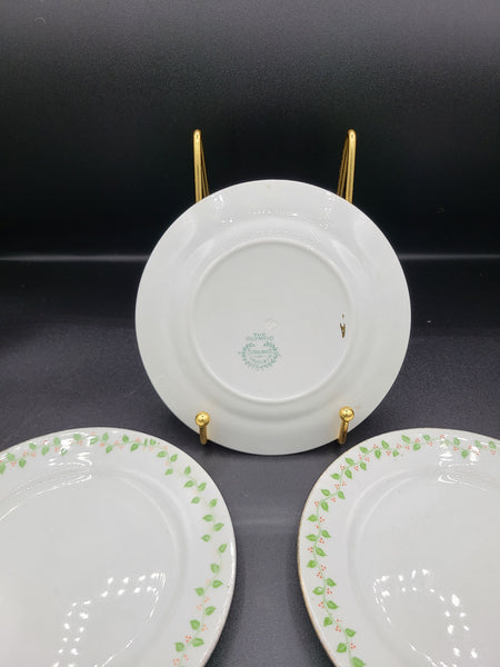 Set of 4 "The Olympic Pattern" Small Plates
