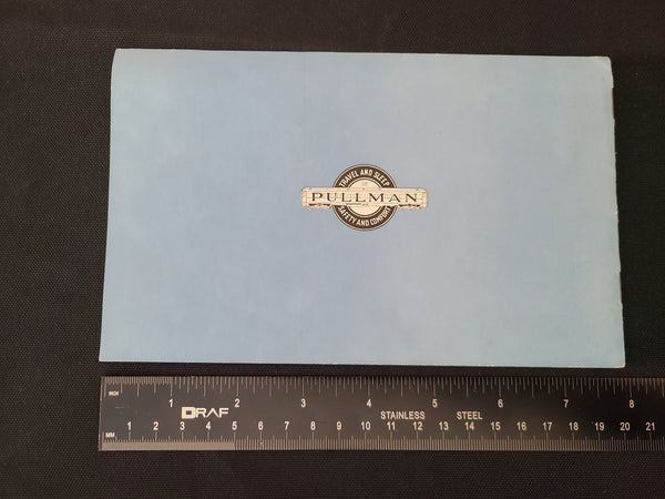 The Pullman Company "Coach-Sleeper" Brochure